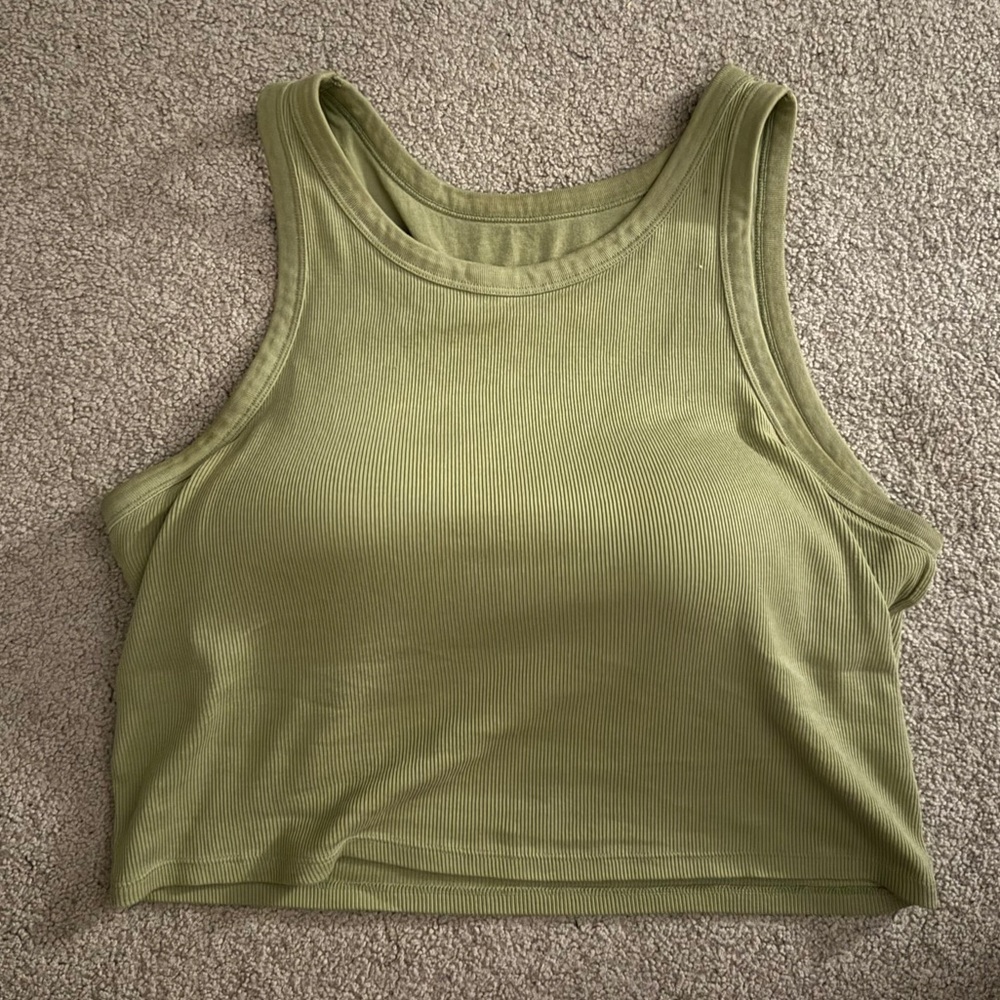 UNIQLO Cotton Ribbed bra top